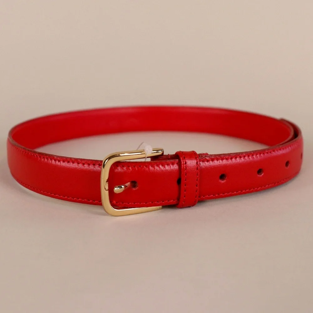 NEW American Apparel Classic Vintage Red Belt - Picture 1 of 4